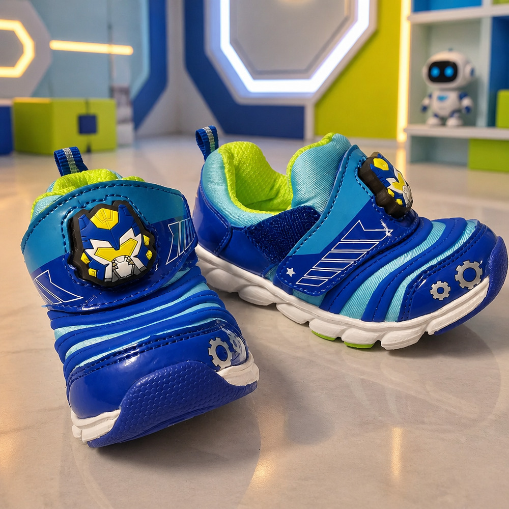 NWOB Toddler Slip-on LED Sneakers size EU27-US10 Toddler